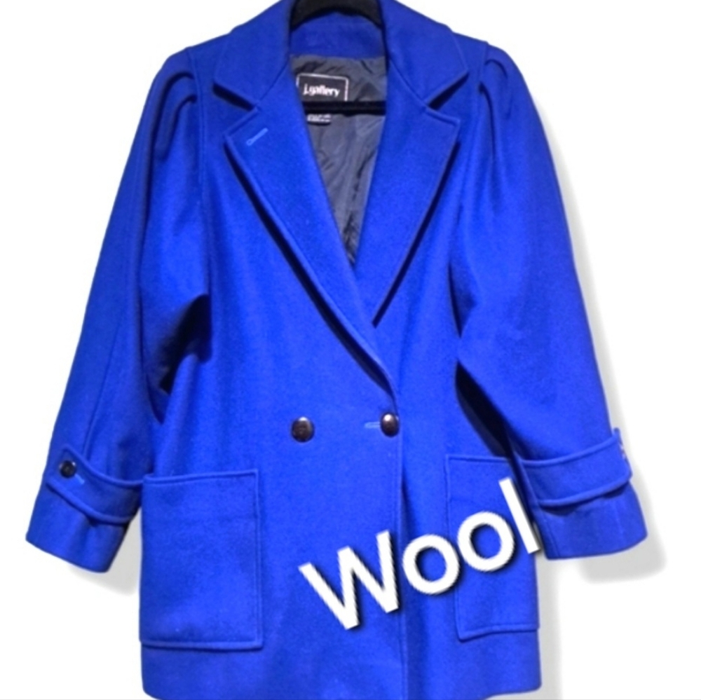 Wool Coat Cobalt blue